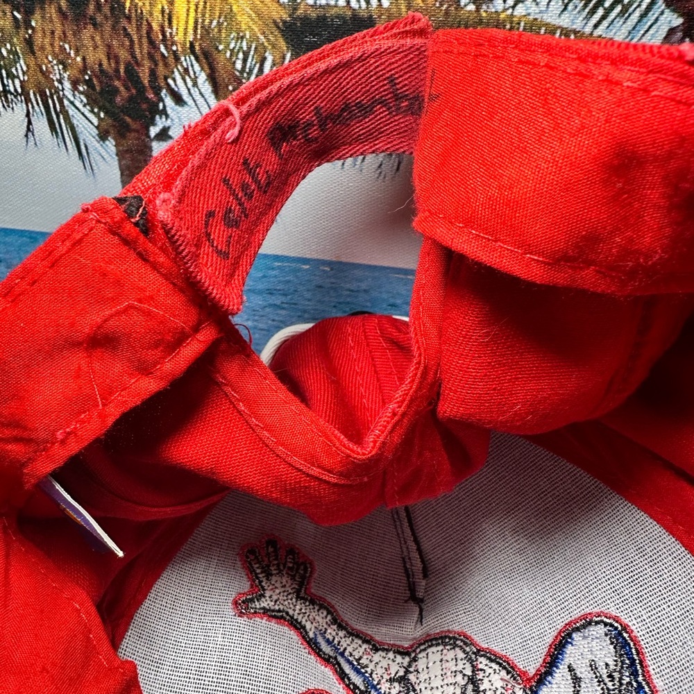 Spiderman Black and Red Adjustable Cap Unisex Kids Youth Hat EUC Strapback - Picture 7 of 10